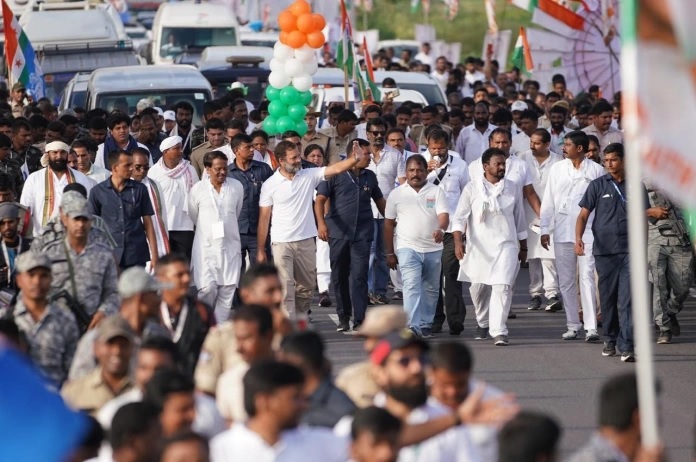 आंध्र पहुंचा ‘भारत जोड़ो’ कारवां, कांग्रेस की यात्रा के 41 दिन पूरे