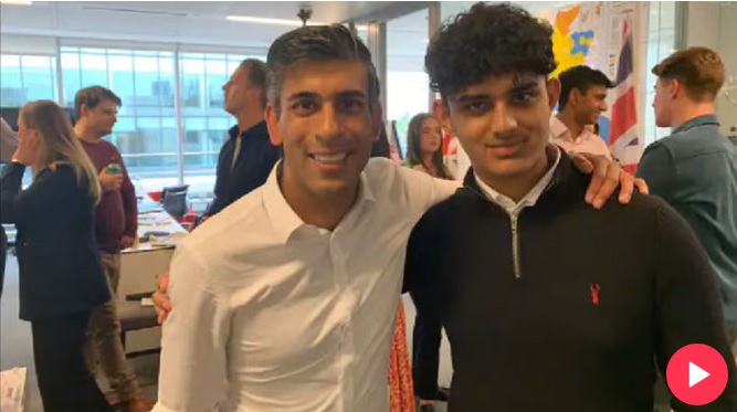 सुनक की कोर टीम में बिहार के प्रज्वल, 16 साल से जुड़े हैं कंजर्वेटिव पार्टी से