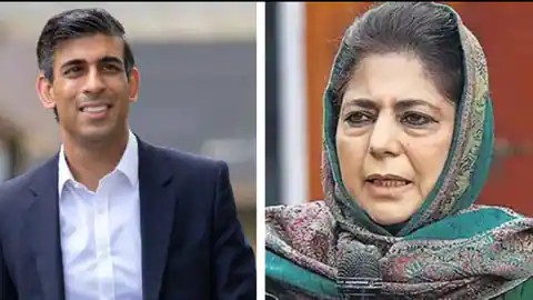 UK ने अल्पसंख्यक को चुना PM, सुनक का जिक्र कर भारत पर क्या बोलीं महबूबा