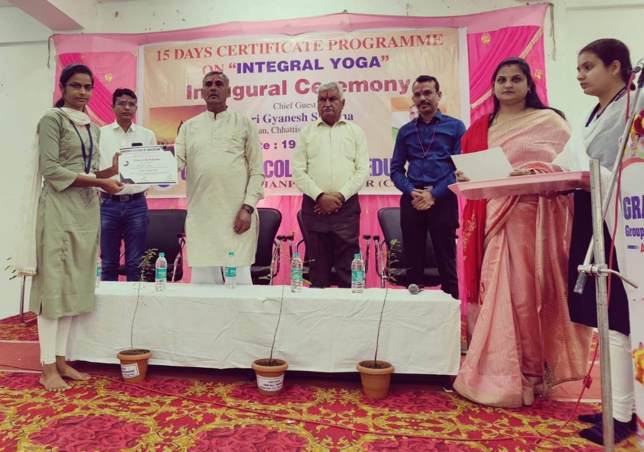 छत्तीसगढ़ योग आयोग के अध्यक्ष ज्ञानेश शर्मा ने अभनपुर में किया 15 दिवसीय योग शिविर का शुभारंभ