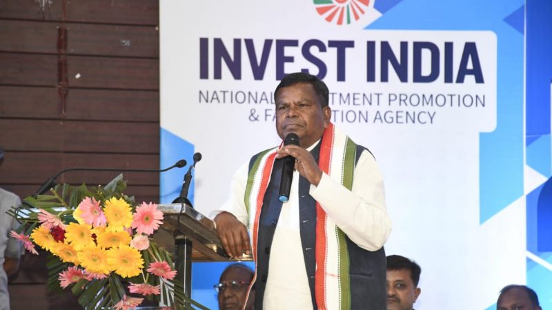 उद्योग मंत्री कवासी लखमा ने किया भतरा समाज के सामाजिक भवन का भूमिपूजन