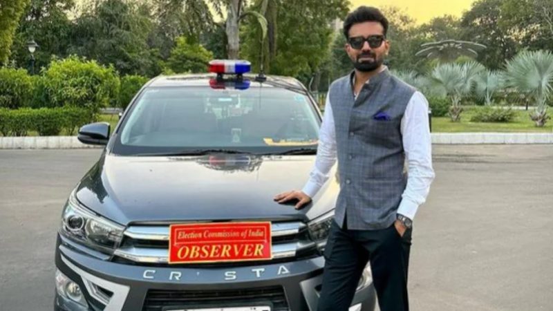 इंस्टाग्राम पर तस्वीर, चुनाव ड्यूटी से हटाए गए आईएएस