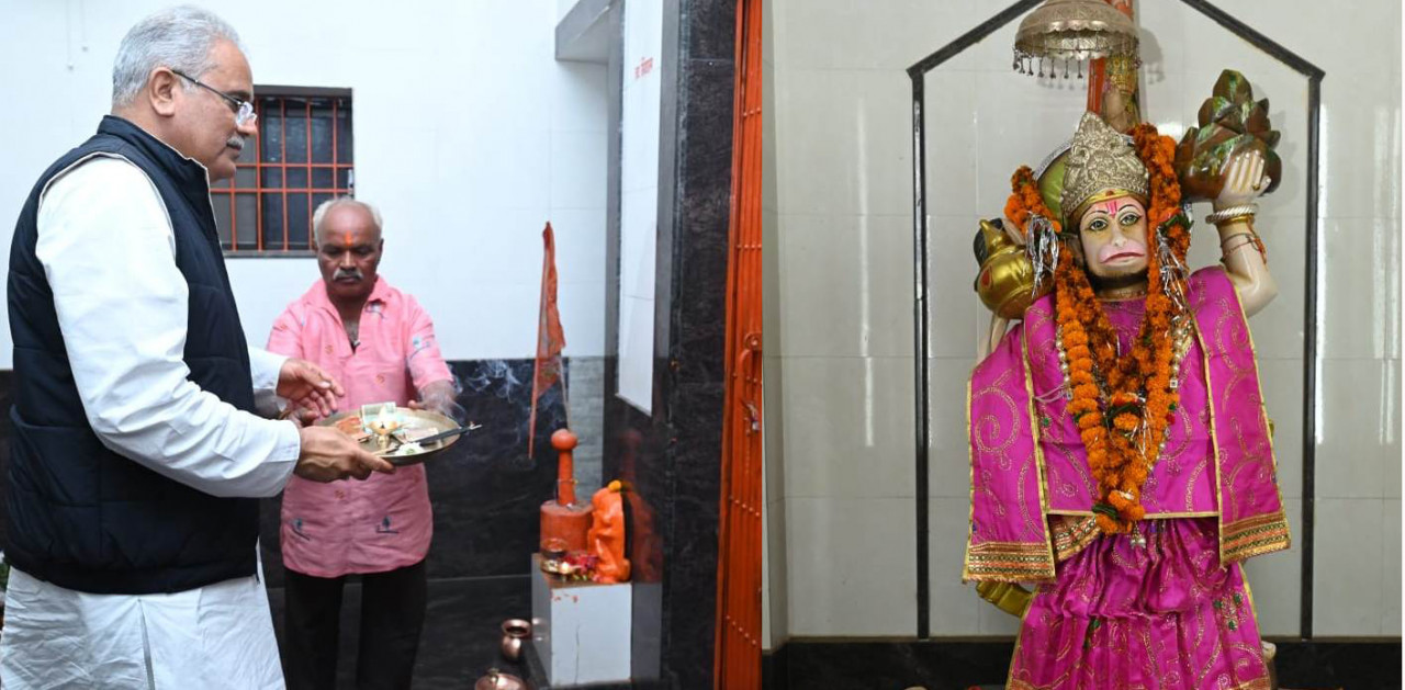 शक्ति, भक्ति और ज्ञान तीनों को पूर्ण रूप से समाहित करते हैं, भगवान हनुमानः मुख्यमंत्री