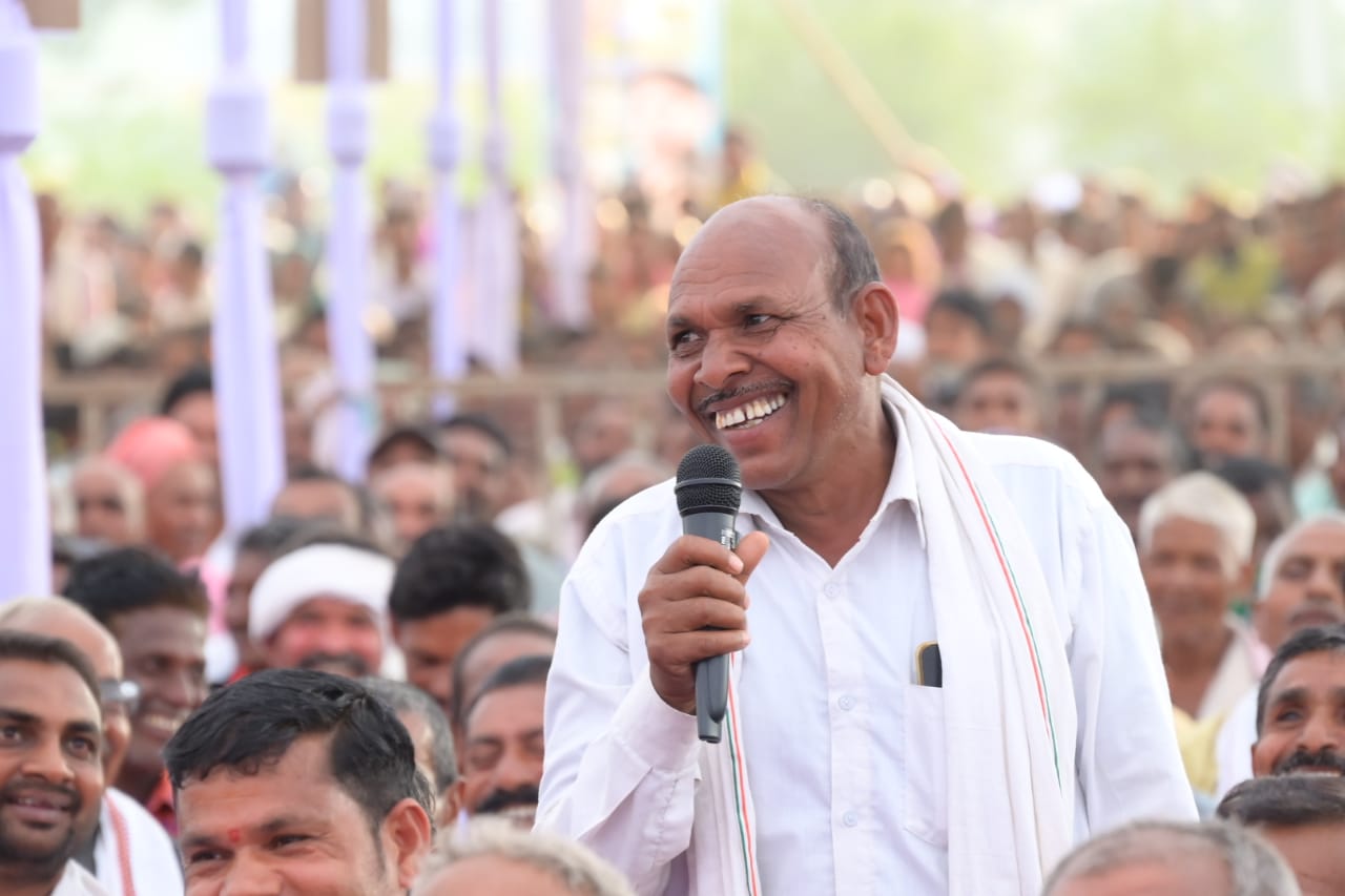 भेंट-मुलाकात : मोतीलाल मार्कण्डेय ने बताया कि मैंने एक लाख 60 हजार का कर्ज लिया, कर्जमाफी में सब माफ हो गया