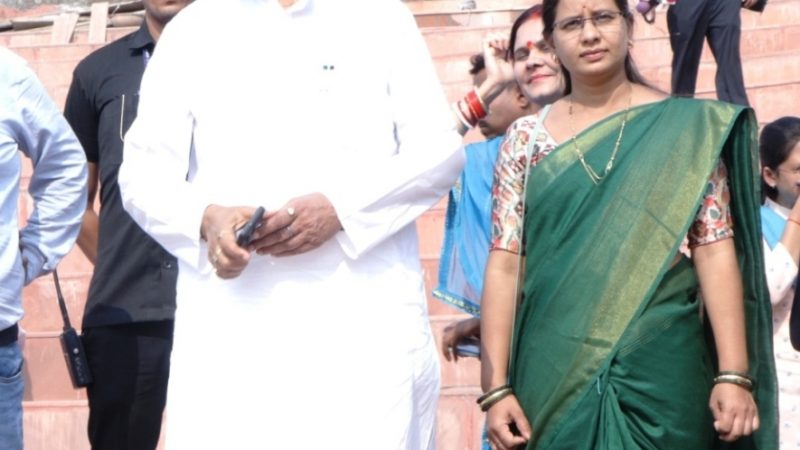 गृह एवं धर्मस्व मंत्री साहू ने किया नवीन राजिम मेला स्थल का अवलोकन