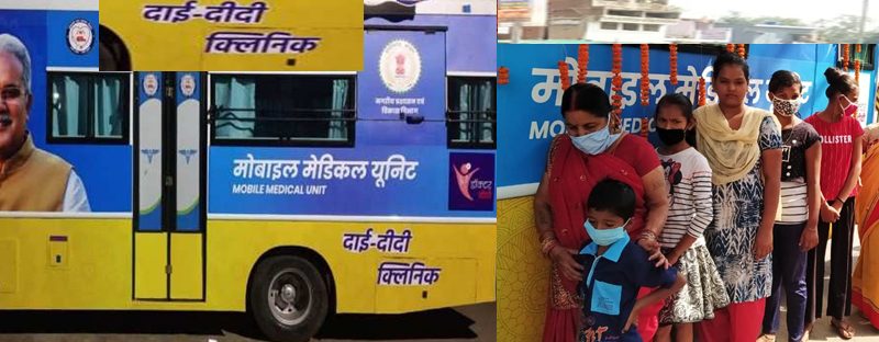 मुख्यमंत्री दाई-दीदी क्लीनिक: 1.35 लाख से ज्यादा महिलाओं का हुआ निःशुल्क इलाज