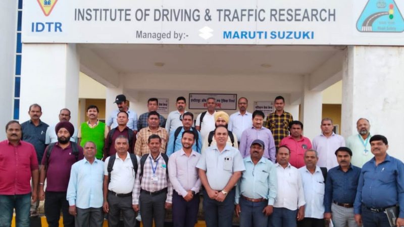 वाहन चालन कौशल में वृद्धि और सुरक्षित यातायात के लिए काफी मददगार साबित हो रहा आईडीटीआर