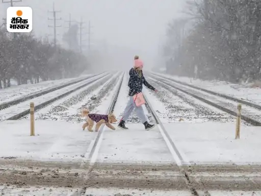 बर्फीले तूफान का कहर, अमेरिका के 48 राज्यों में हालात बदतर