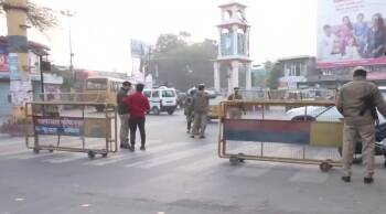 Mathura News: मथुरा में श्रीकृष्ण जन्मभूमि-ईदगाह की सुरक्षा बढ़ी- ड्रोन से निगरानी शुरू, Noida में भी धारा 144 लागू