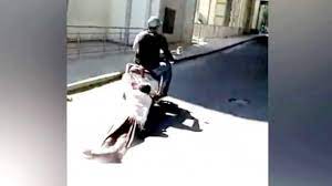 वीडियो हुआ वायरल… बुजुर्ग को स्कूटर के पीछे एक किमी तक घसीटा