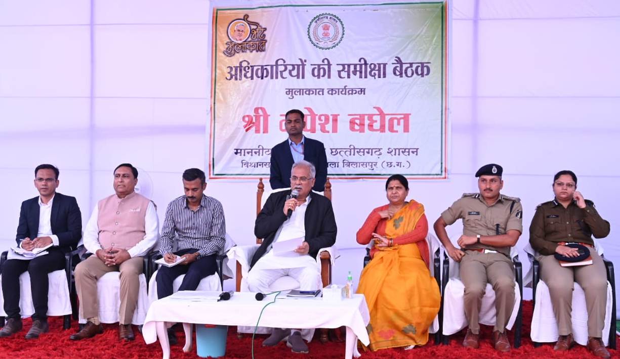 तखतपुर में खुड़िया जलाशय से पानी सप्लाई के लिए जल्द बनाई जाए कार्ययोजना: मुख्यमंत्री श्री भूपेश बघेल