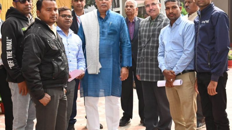 मुख्यमंत्री से आईएमए रायपुर सहित पांच संगठनों के प्रतिनिधि मण्डल ने की मुलाकात