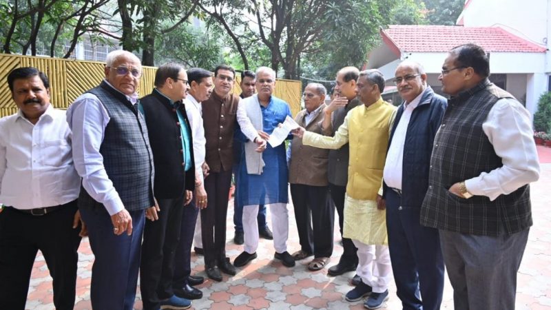 मुख्यमंत्री श्री भूपेश बघेल से सकल जैन समाज के प्रतिनिधि मण्डल ने की मुलाकात