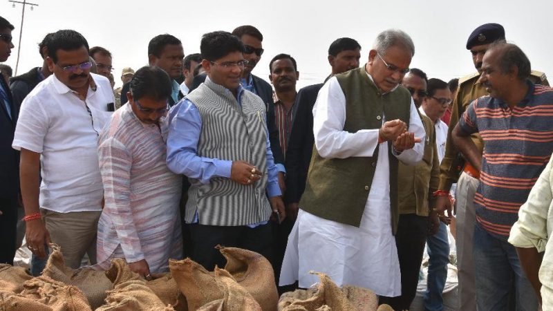 धान का कटोरा चार सालों में बन गया धान की कोठी