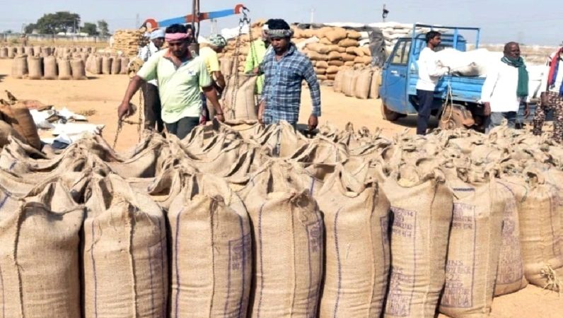 कस्टम मिलिंग के लिए 105.55 लाख मीट्रिक टन धान का उठाव