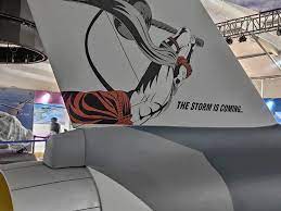 विमान पर नजर आए ‘बजरंगबली’, ट्रेनी फाइटर प्लेन पर लिखा- ‘तूफान आ रहा है’