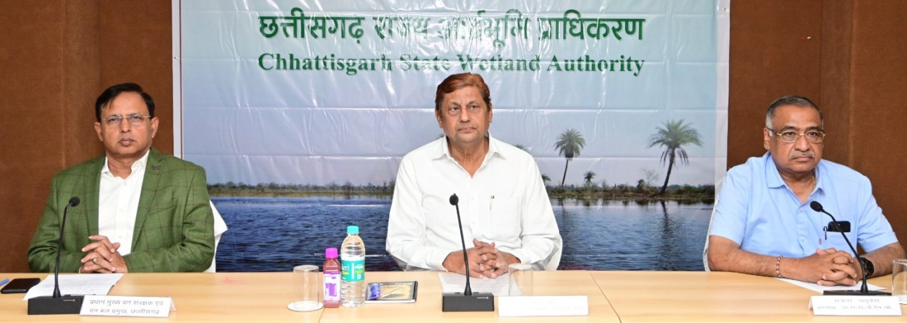  छत्तीसगढ़ में वेटलैण्डों को चिन्हांकित कर उनके विकास के लिए तेजी से हो कार्य: वन मंत्री श्री अकबर