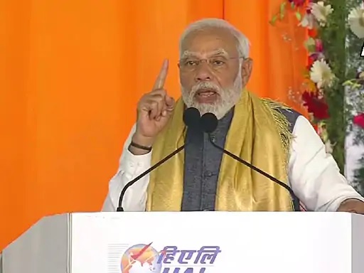 कर्नाटक में बोले प्रधानमंत्री… एचएएल का नाम लेकर लोगों को भड़काने की साजिश रची गई
