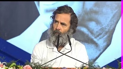 कांग्रेस का अधिवेशन: राहुल गांधी बोले- हमारा सत्याग्रह, भाजपा के ‘सत्ताग्रह’ से जीतेगा; अदाणी मसले पर भी घेरा