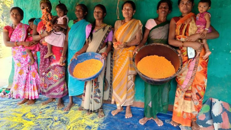 होली पर प्राकृतिक रंगों की चमक बिखेरेंगी दरभा की महिलाएं