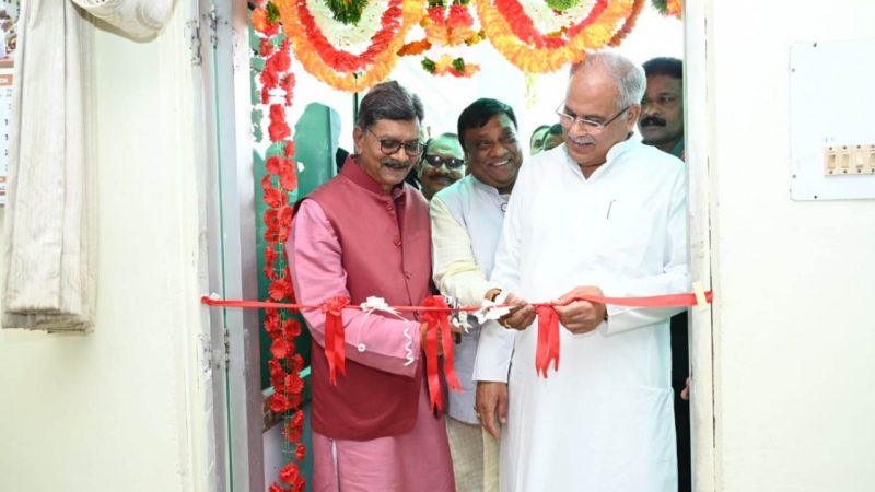 विधानसभा अध्यक्ष डॉ. महंत और मुख्यमंत्री श्री बघेल ने तीन दिवसीय स्वास्थ्य शिविर का किया उदघाटन