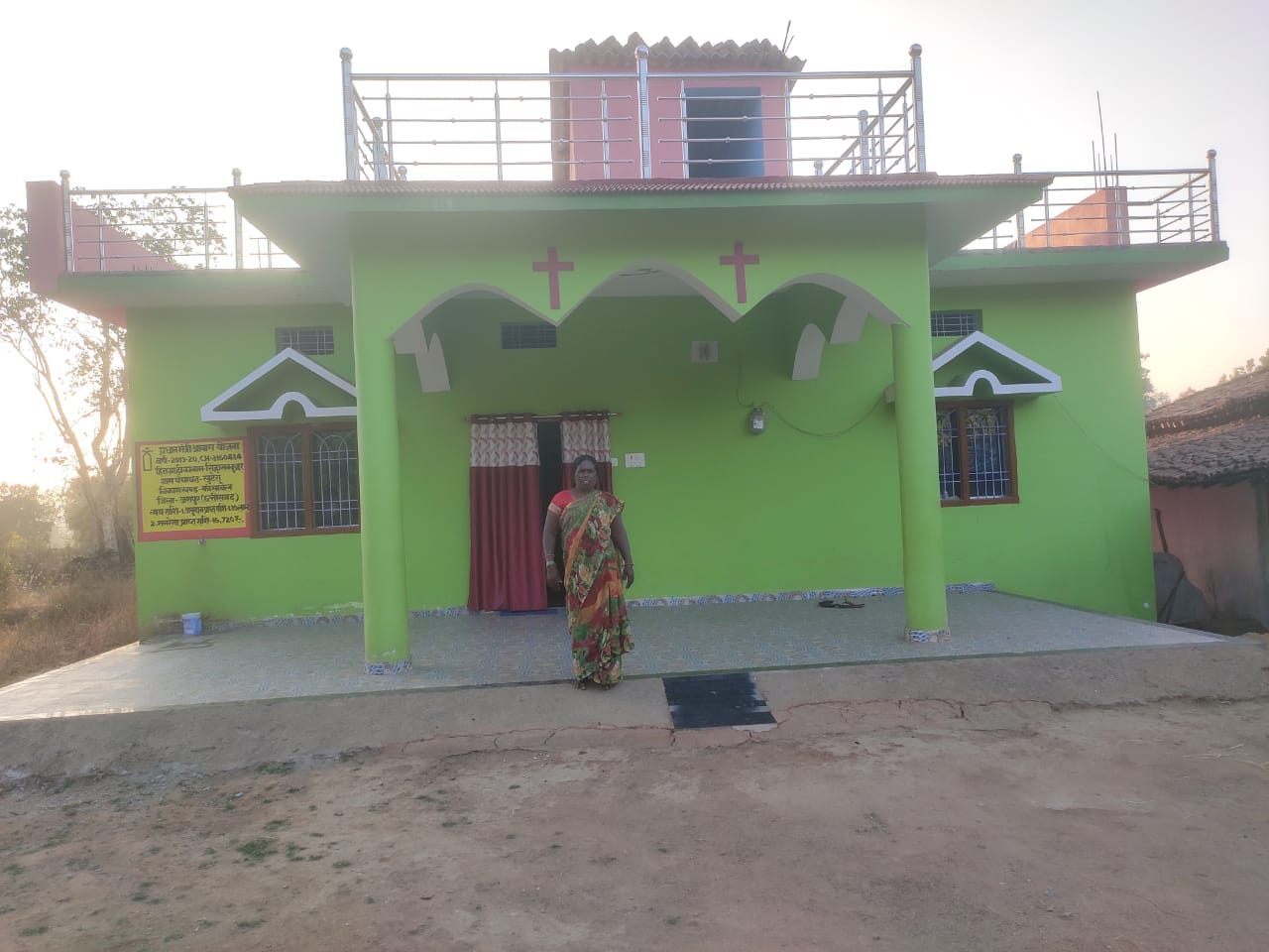 जशपुरनगर : जिले में प्रधानमंत्री आवास योजना का हो रहा बेहतर क्रियान्वयन