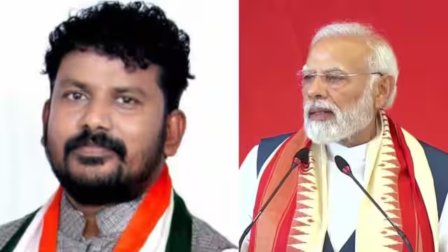पीएम मोदी की तस्वीर फाड़ने पर लगा 99 रुपए जुर्माना