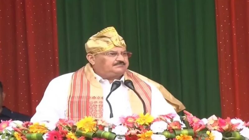 बुरी नजर डालने वाले को मुंहतोड़ जवाब दे रहा है भारत : नड्डा