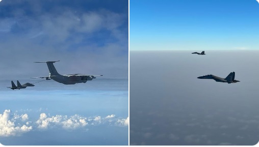 राफेल के बाद सुखोई का शक्ति प्रदर्शन