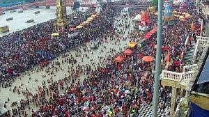 कांवड़ यात्रा ने तोड़ा रिकॉर्ड, चार करोड़ से ज्यादा भक्तों ने भरा जल