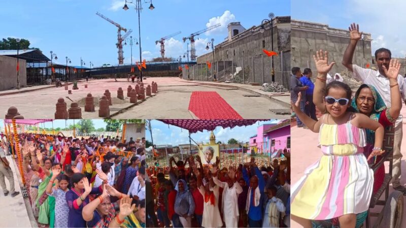 अयोध्या में भक्तों के लिए खोला गया श्री रामजन्म भूमि पथ