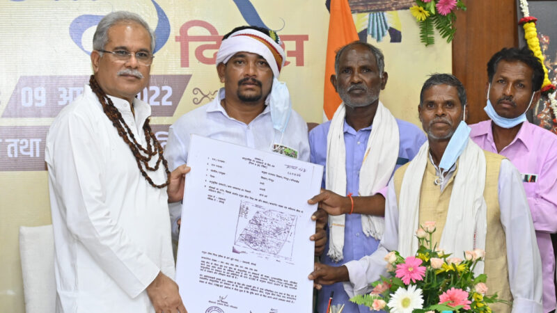 विश्व आदिवासी दिवस पर विशेष : छत्तीसगढ़ में आदिवासियों का बढ़ा मान : मेहनत का मिला वाजिब दाम