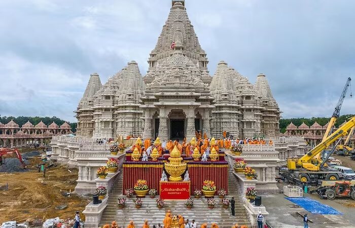 न्यूजर्सी में दुनिया का दूसरा सबसे बड़ा हिंदू मंदिर