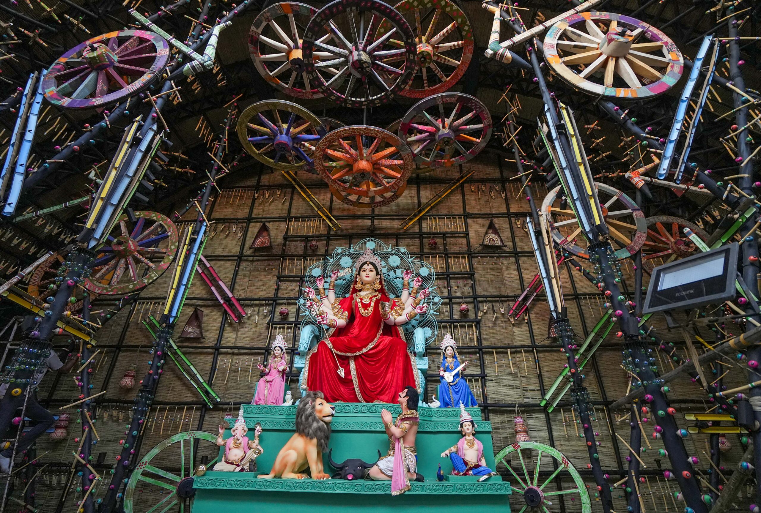 दुर्गापूजा उत्सव का आगाज…