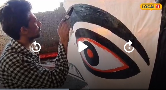 रामपुर का मुस्लिम परिवार 4 पीढ़ियों से बना रहा रावण के पुतले, देशभर में डिमांड