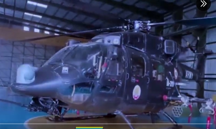 सेना ने लांच किया ध्रुव हेलीकॉप्टर का कॉम्बेट वर्जन