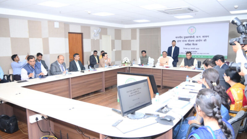 सतत विकास लक्ष्यों को प्राप्त करने राज्य योजना आयोग की अहम भूमिका, प्रभावी योजनाओं और इनके क्रियान्वयन से छत्तीसगढ़ को बनाएंगे अग्रणी राज्य : मुख्यमंत्री श्री विष्णु देव साय