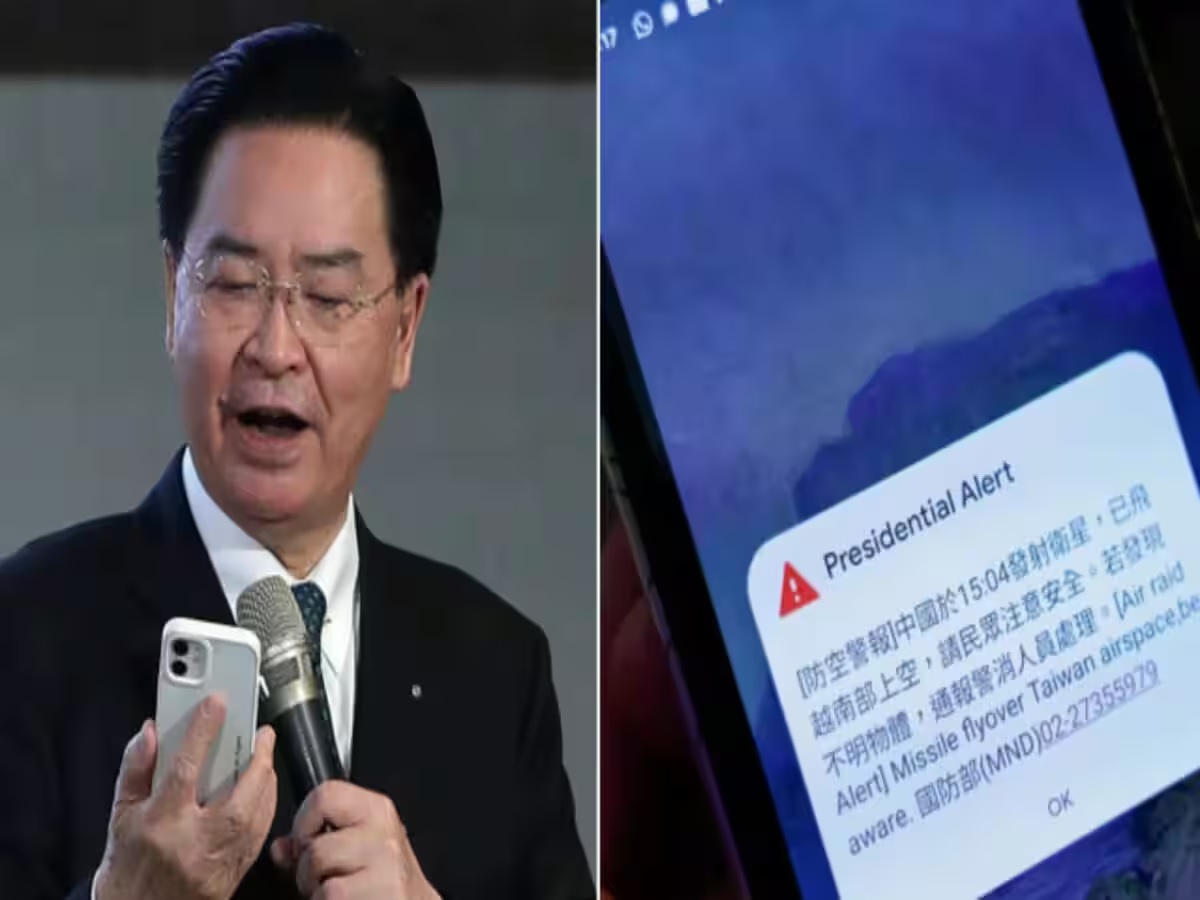 प्रेस कॉन्फ्रेंस के बीच विदेश मंत्री के मोबाइल पर आया ‘अटैक’ का अलर्ट, मचा हड़कंप