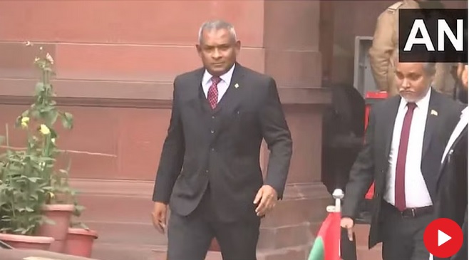 सफाई देने मालदीव के उच्चायुक्त पहुंचे भारतीय विदेश मंत्रालय