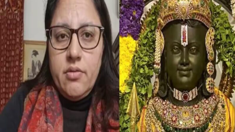 राम मंदिर पर टिप्पणी : ‘माफी मांगो या सोसाइटी छोड़ो’