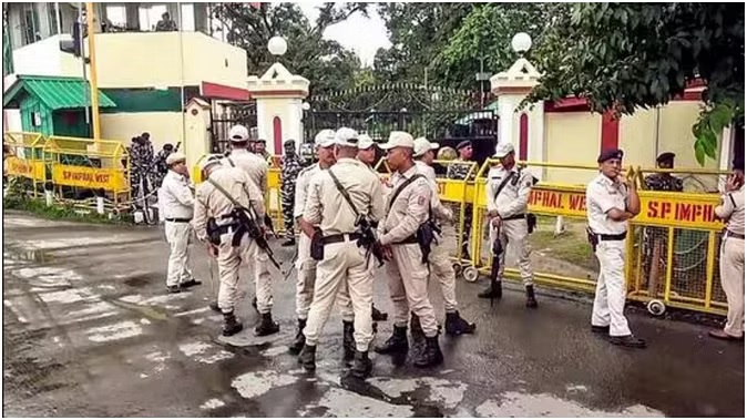 कुकी संगठन ने सुरक्षाबलों पर लगाए आरोप पुलिस ने भ्रामक बताकर किया इंकार