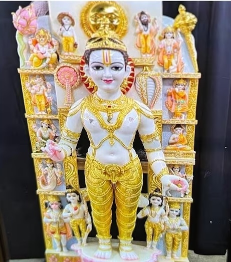 गर्भगृह में स्थापना के लिए ‘चयनित’ दूसरी मूर्ति की तस्वीर भी आई सामने