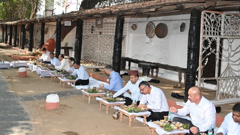 नेशनल डिफेंस कॉलेज से आए मेहमानों को भाया छत्तीसगढ़