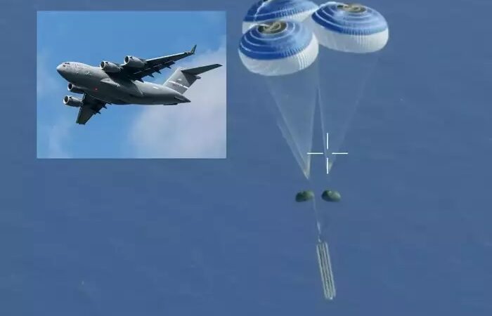 ट्रांसपोर्ट एयरक्राफ्ट से बैलिस्टिक मिसाइल दागकर बनाया रिकॉर्ड