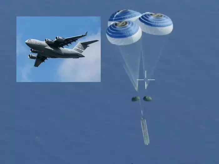 ट्रांसपोर्ट एयरक्राफ्ट से बैलिस्टिक मिसाइल दागकर बनाया रिकॉर्ड