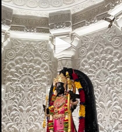 अब रामलला के गर्भगृह में पहुँचे पक्षीराज गरुड़