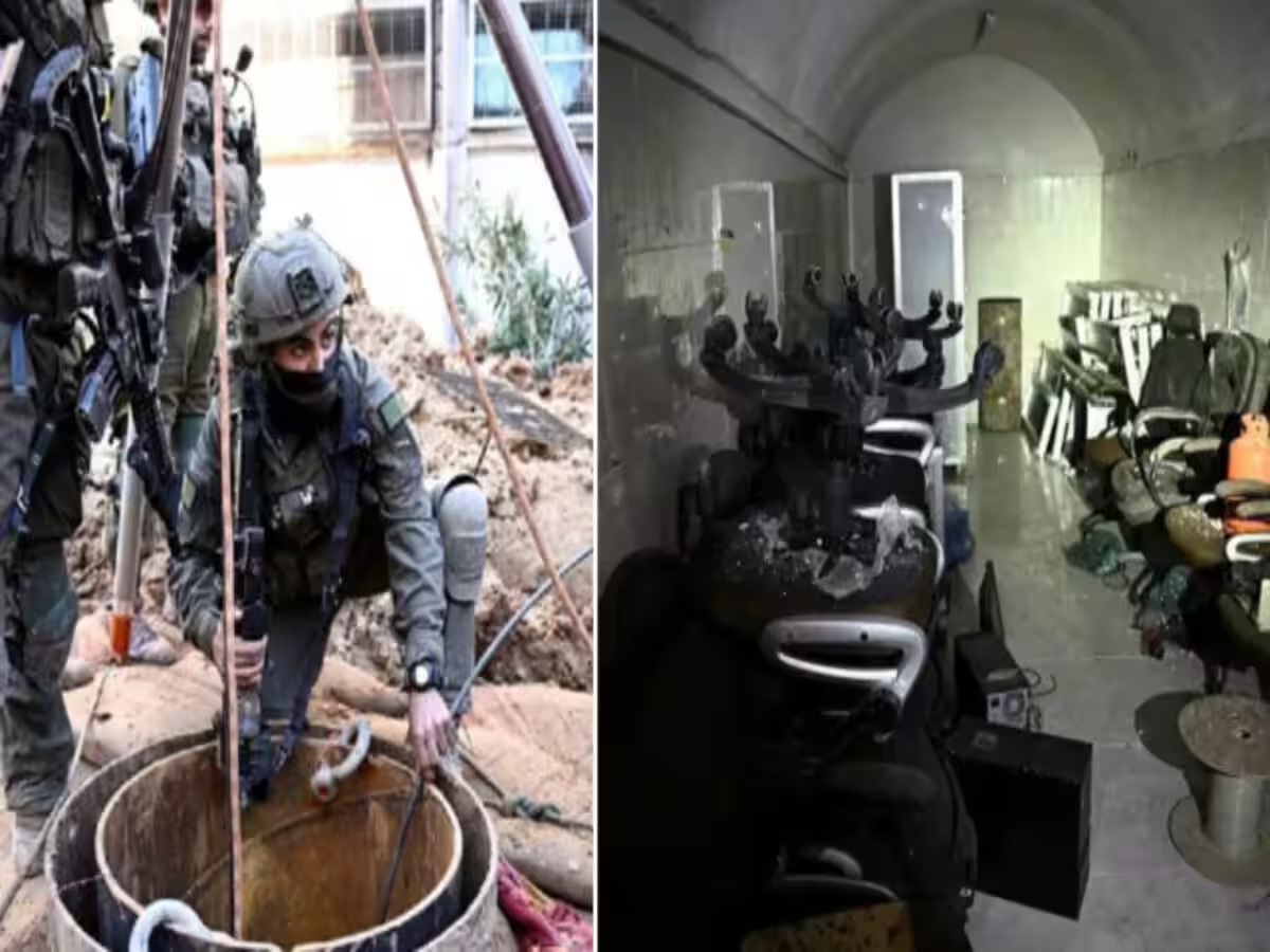 आलीशान कमरे, हाईटेक कम्यूटर रूम, यूएन दफ्तर के नीचे हमास की सुरंग