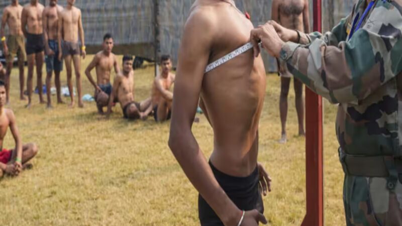 सेना का कमांडो सिपाही भर्ती में अनफिट करार