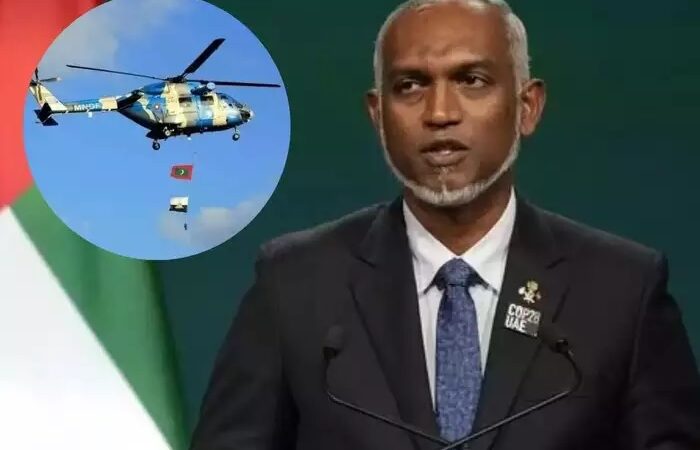 भारतीय हेलीकॉप्टरों और क्रू का कंट्रोल मालदीव की सेना को सौंपा