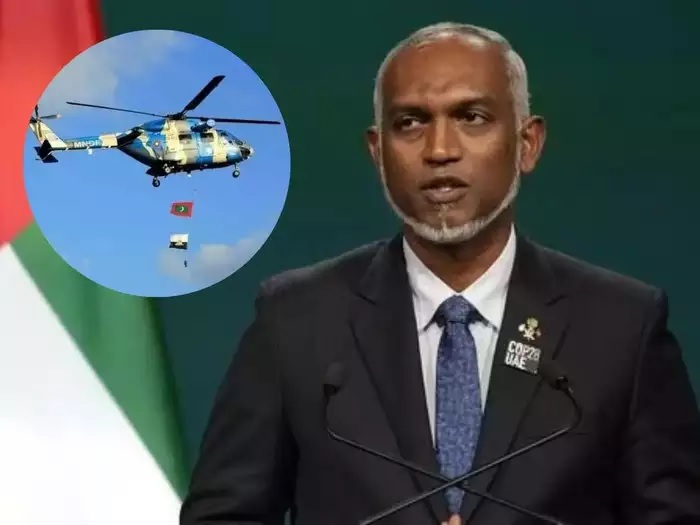 भारतीय हेलीकॉप्टरों और क्रू का कंट्रोल मालदीव की सेना को सौंपा